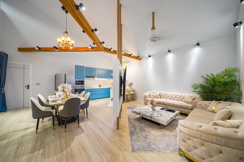 Villas For Sale In Samui Living Area