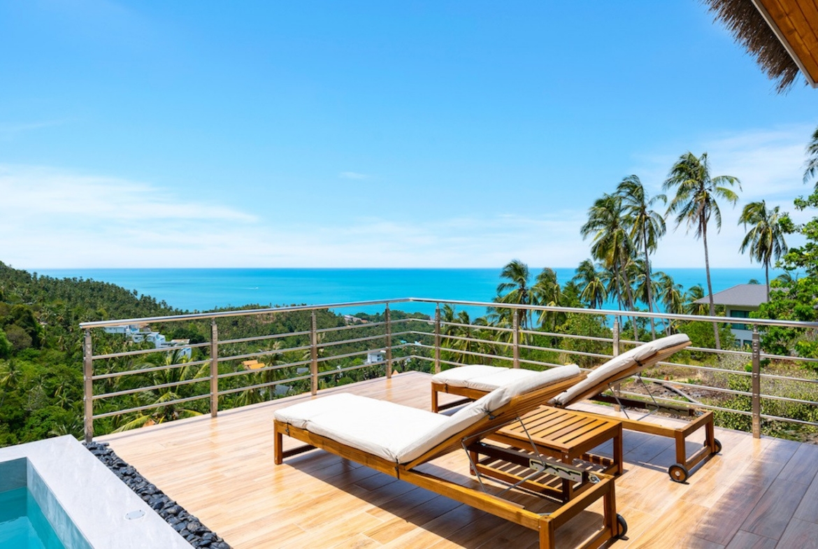 Villas Lamai Koh Samui Sun Loungers