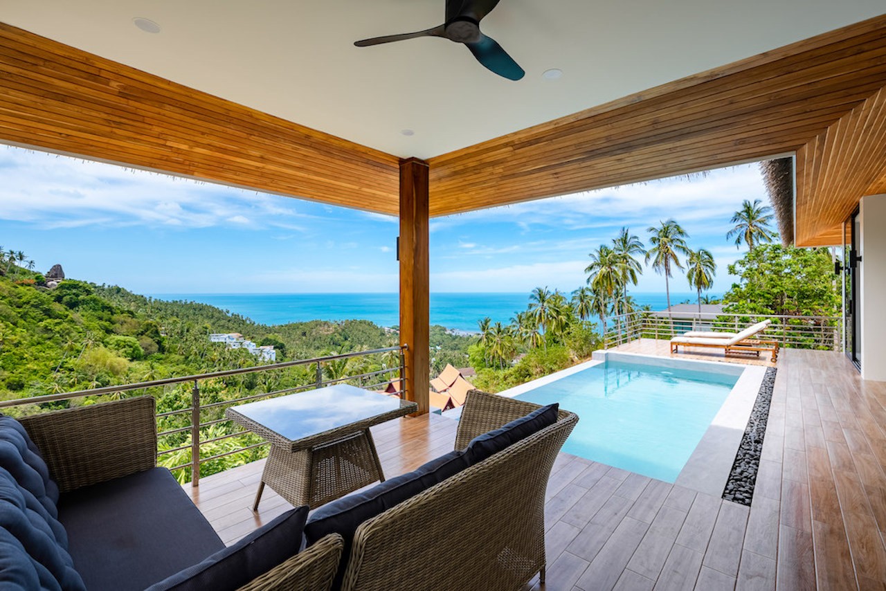 Villas Lamai Koh Samui Villas Lamai Koh Samui Covered Terrace
