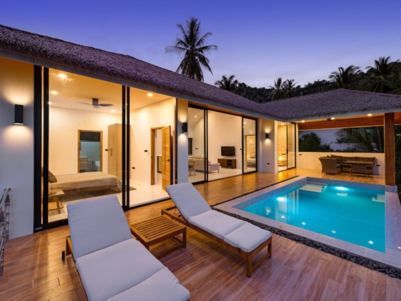 Villas Lamai Koh Samui Exterior Night