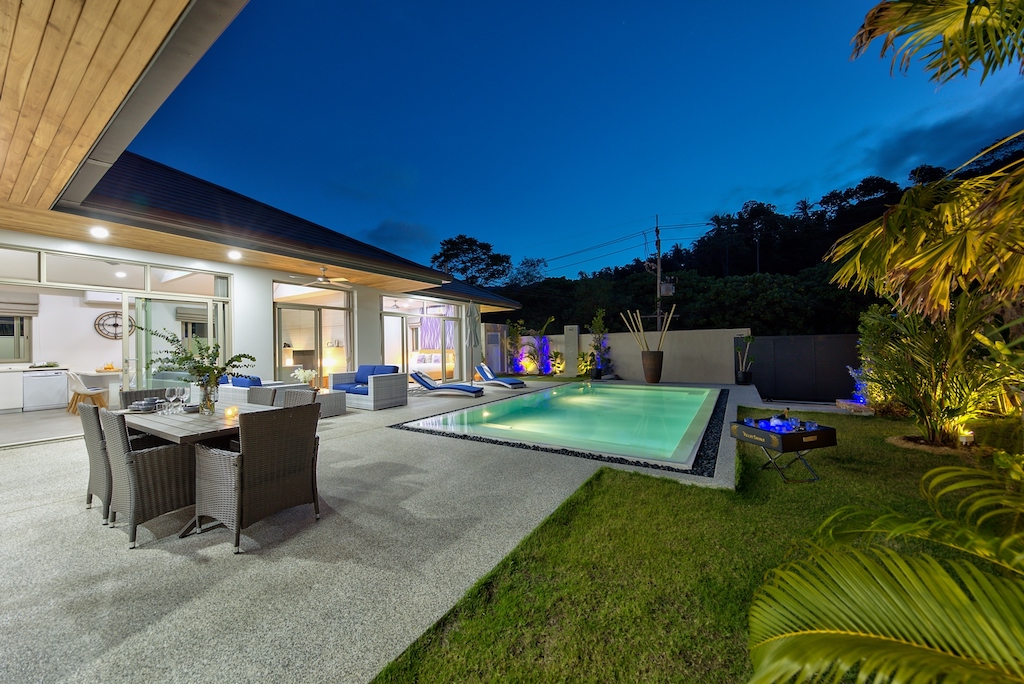 Villa At Night