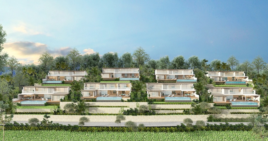 Wild Waterfall Villas Koh Samui Site Render