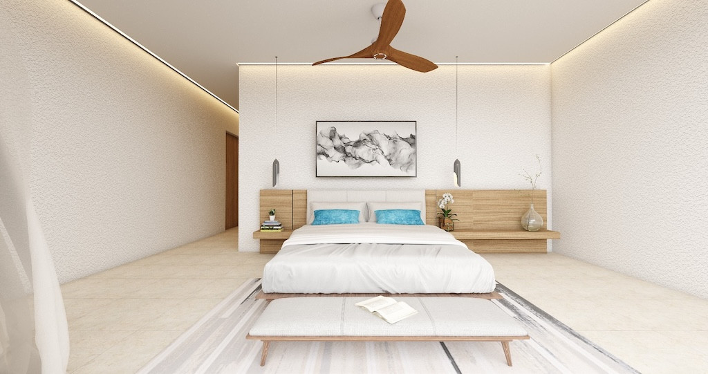 Wild Waterfall Villas Koh Samui BEdroom