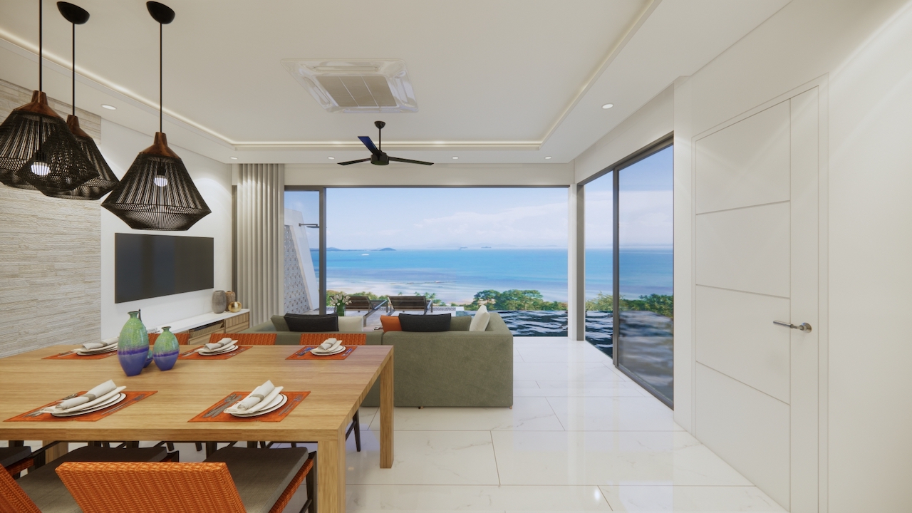 XV Villas Samui Living View