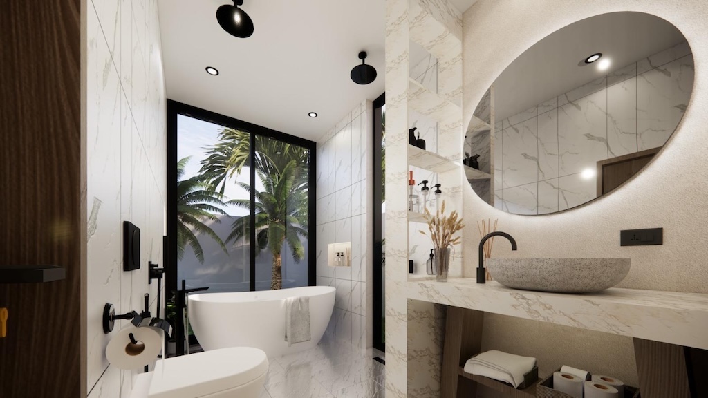 Zoco Palms Koh Phangan Bathroom