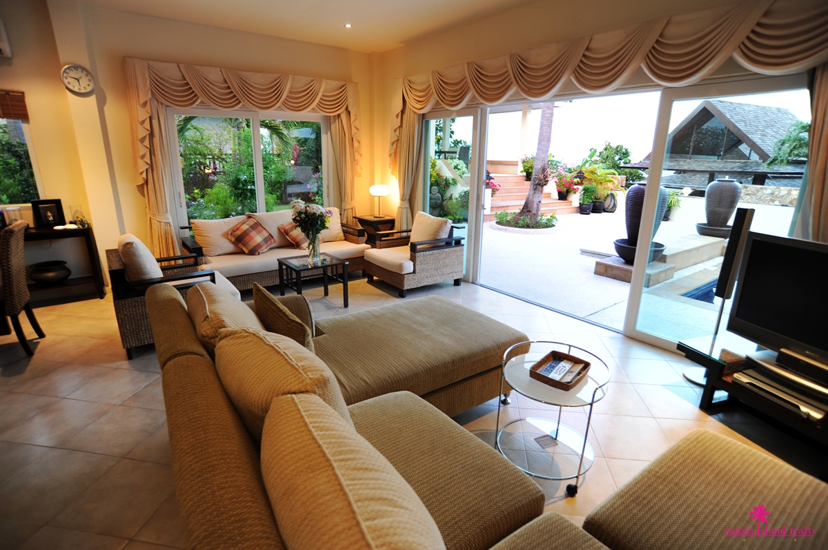 Baan Tawan For Rent Samui Baan Tawan Open Plan Living