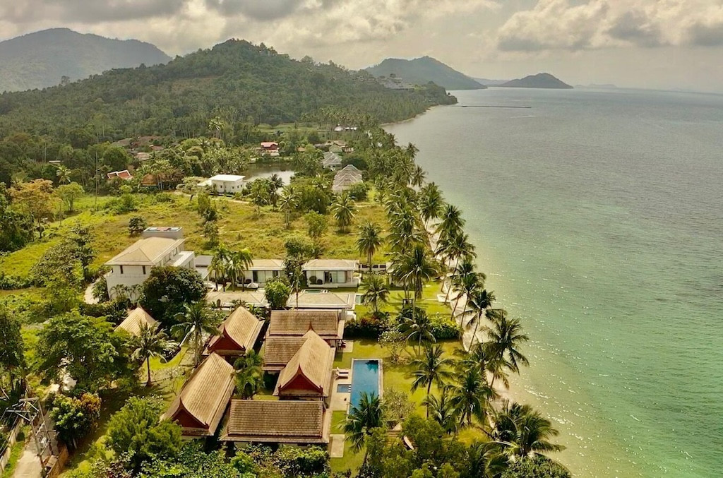 Beachfront Koh Samui Villa Coast View