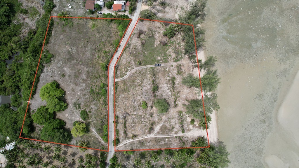 Beachfront Land In Koh Samui Boundary