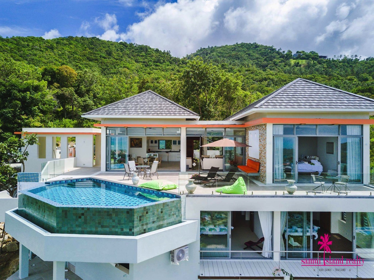 Bophut 5 Bedroom Sea View Villa For Sale – image 2 Bophut 5 Bedroom Sea View Villa For Sale – Residential All in Koh Samui (photo 2)