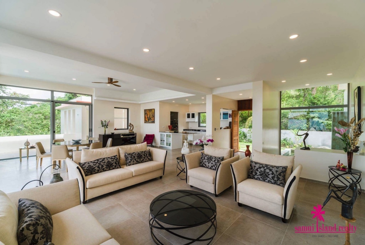 Bophut 5 Bedroom Sea View Villa For Sale – Residential All in Koh Samui (photo 6)
