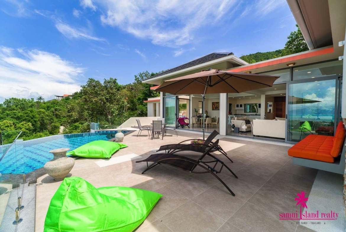 Bophut 5 Bedroom Sea View Villa For Sale – Residential All in Koh Samui (photo 3)