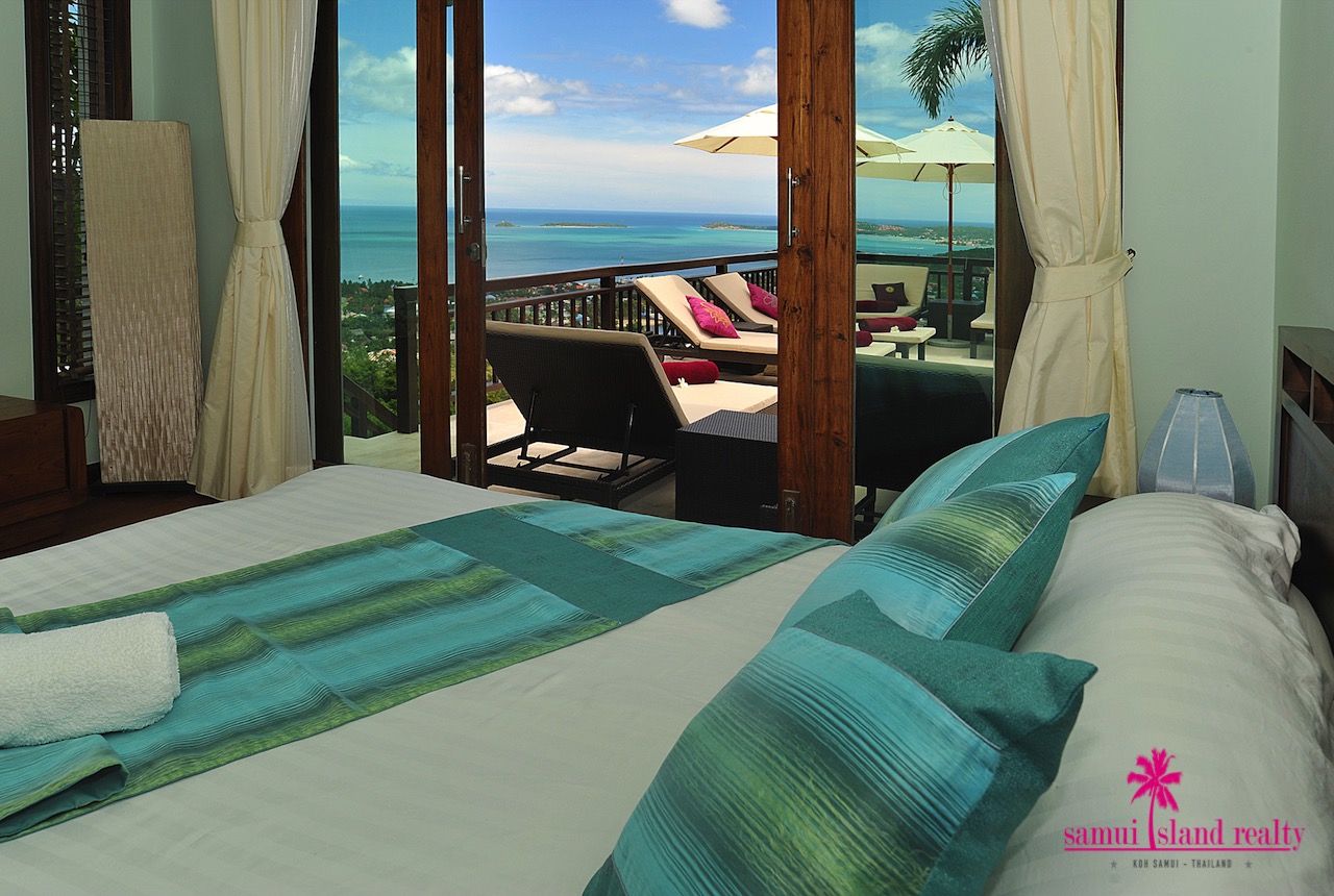 Bophut Sea View Villa For Sale Ko Samui – image 9 Bophut Sea View Villa For Sale Ko Samui – Residential All in Koh Samui (photo 9)