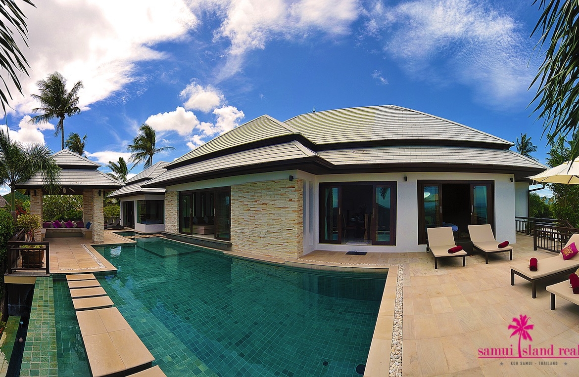 Bophut Sea View Villa For Sale Ko Samui – Residential All in Koh Samui (photo 3)