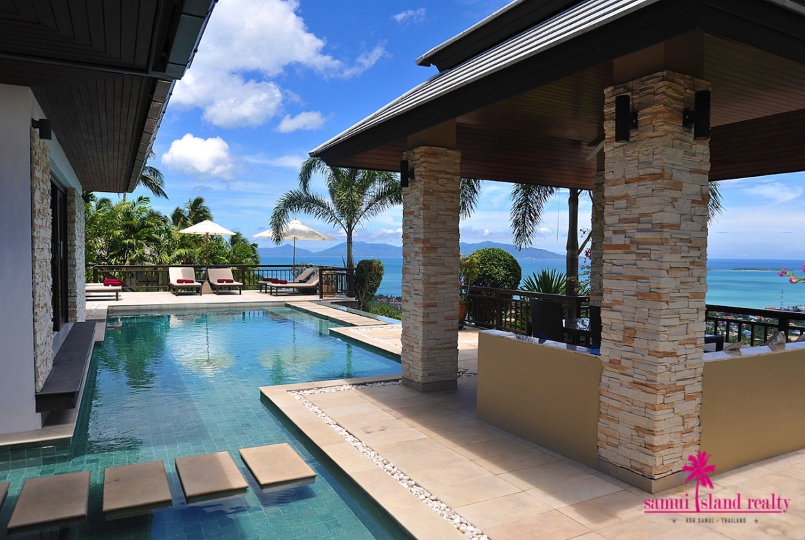Bophut Sea View Villa For Sale Ko Samui – Residential All in Koh Samui (photo 2)