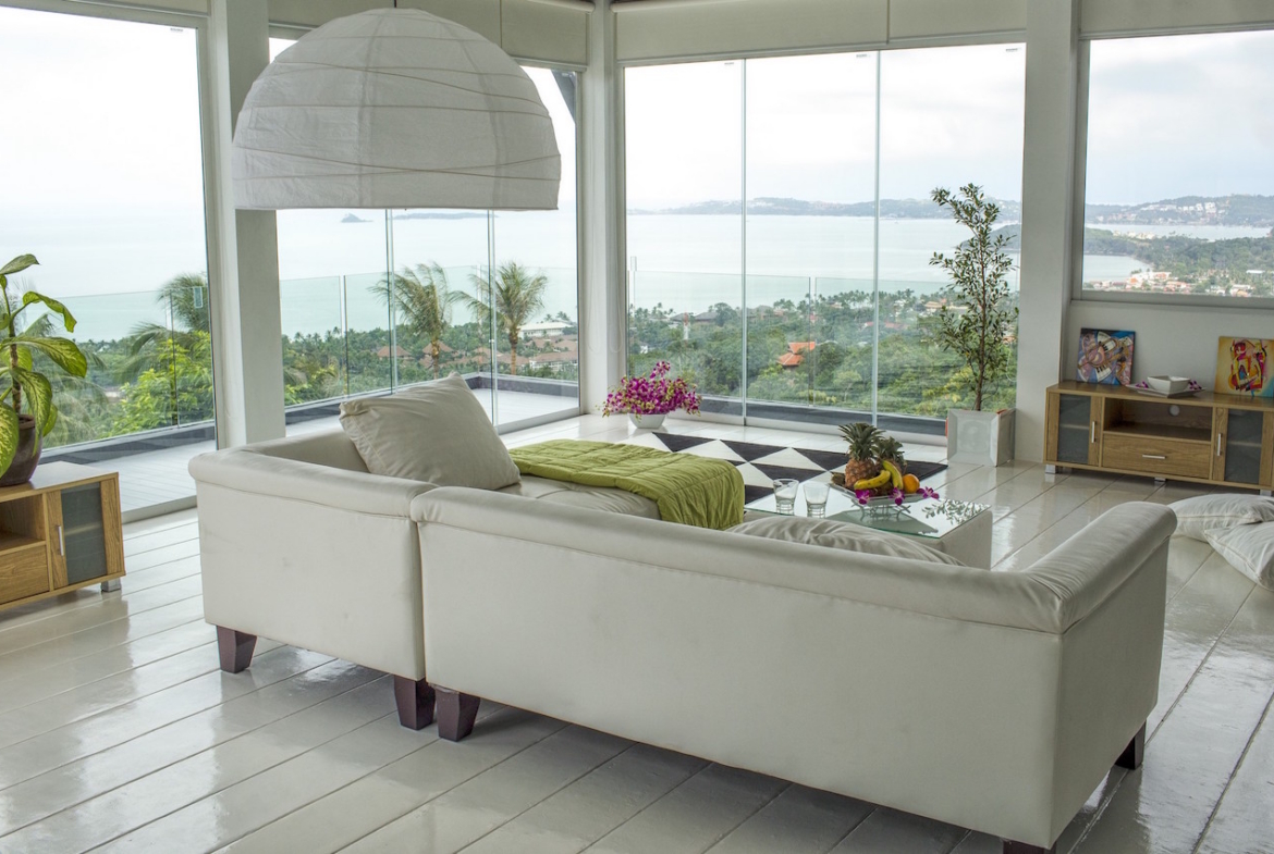 Koh Samui Villa Lounge Area