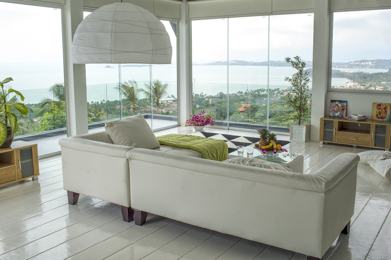 Koh Samui Villa Lounge Area