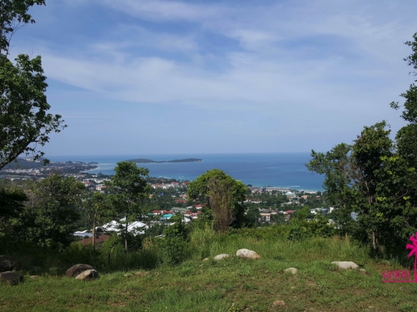 Chaweng Panoramic Sea View Land For Sale – Land in Koh Samui, Thailand