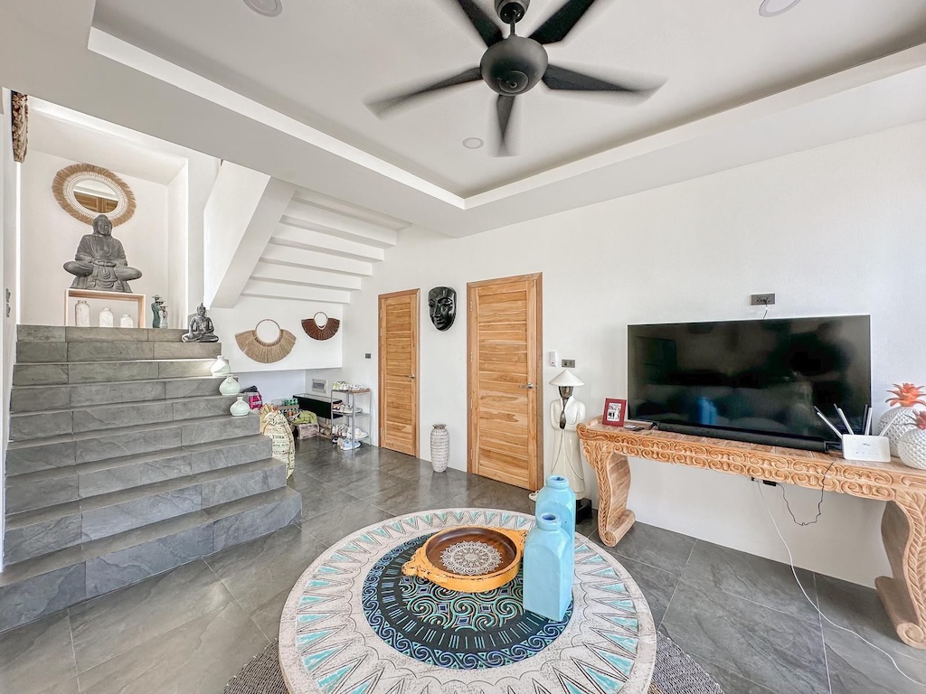 Ko Samui Contemporary Sea View Villa Lounge