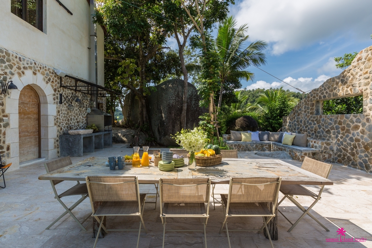 Koh Koon Villa Koh Koon Outdoor Breakfast Area