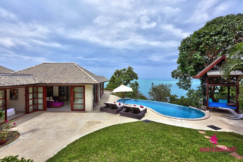Koh Samui Oceanfront Villa For Sale – Residential All in Koh Samui (photo 2)