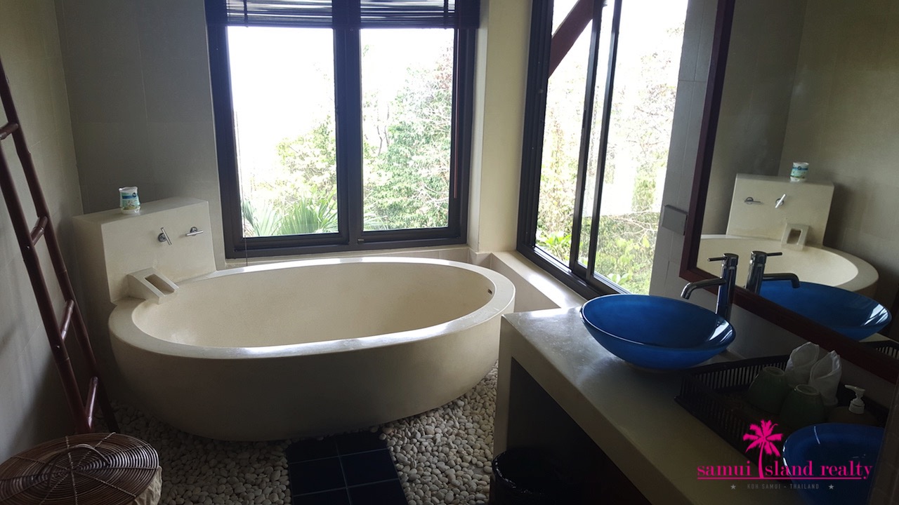 Koh Samui Sunset Villa For Sale Bathtub
