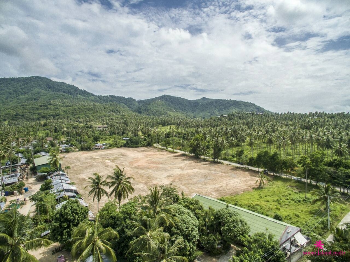 Maenam Land Plots For Sale Koh Samui Maenam Land, Aerial View 1