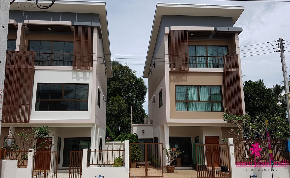 Maenam Townhouses For Sale Koh Samui – Residential All in Koh Samui (photo 2)