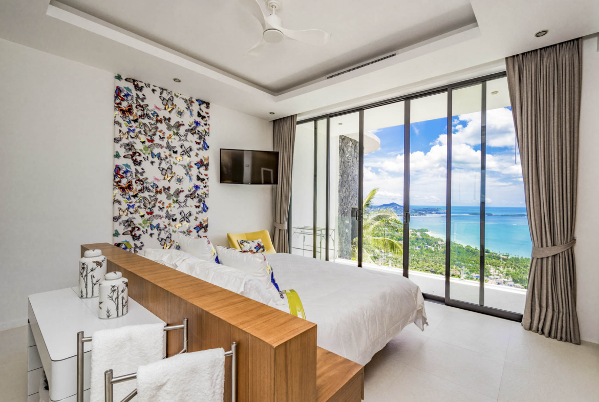 Mams Hill Villa Koh Samui Bedroom View