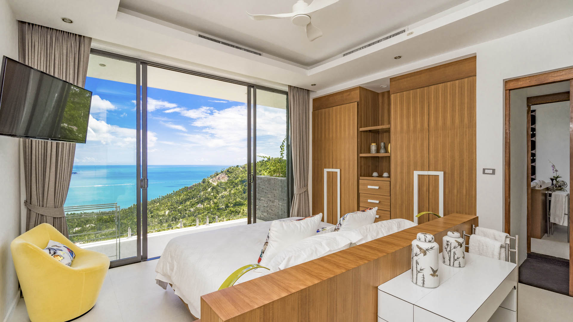mams-hill-villa-koh-samui Mams Hill Villa Koh Samui Bedroom 2