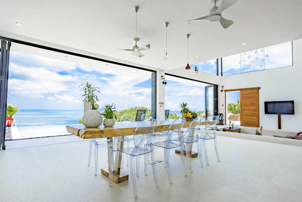 Mams Hill Villa Koh Samui Open Living