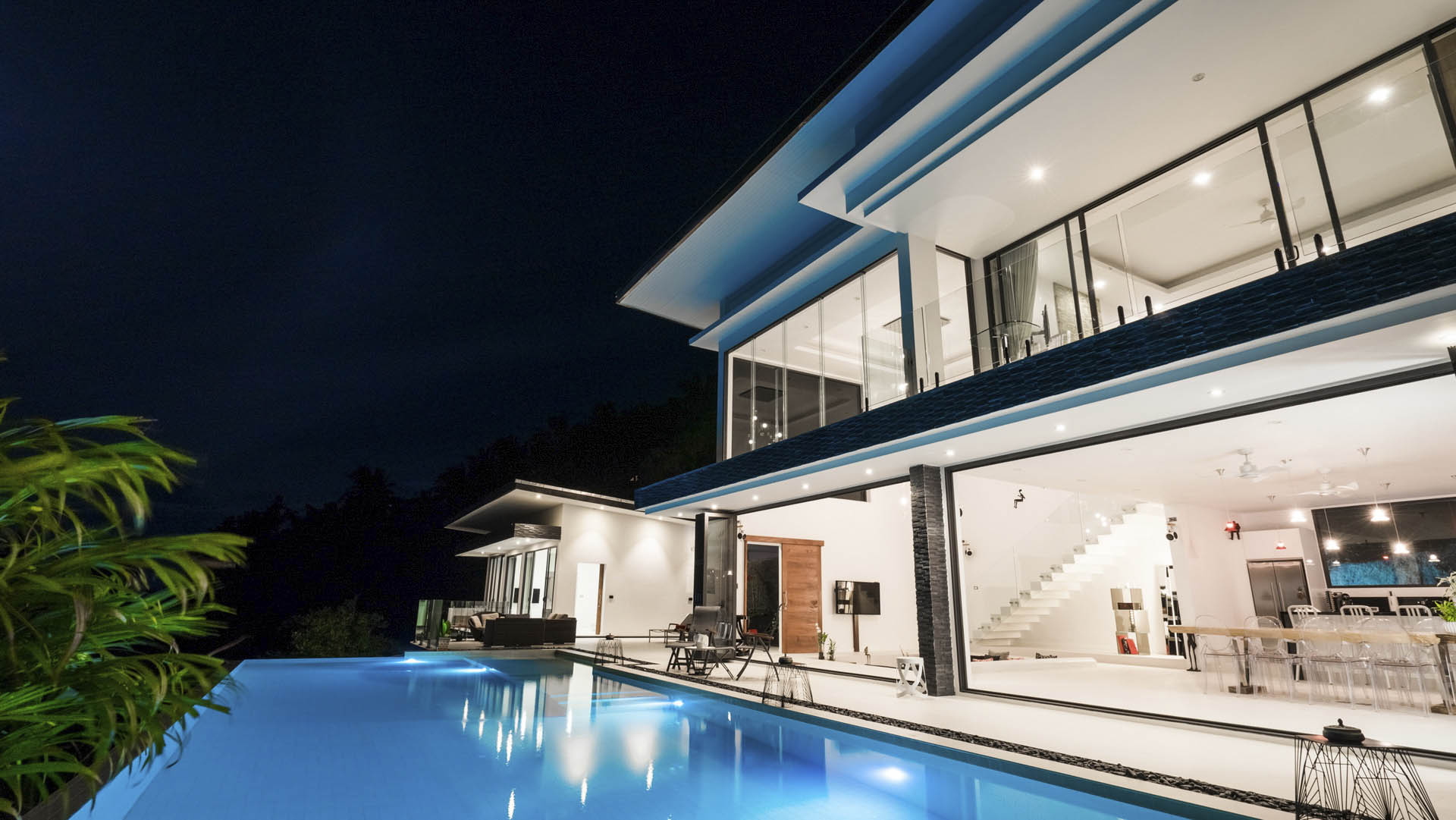 mams-hill-villa-koh-samui Mams Hill Villa Koh Samui Exterior Night