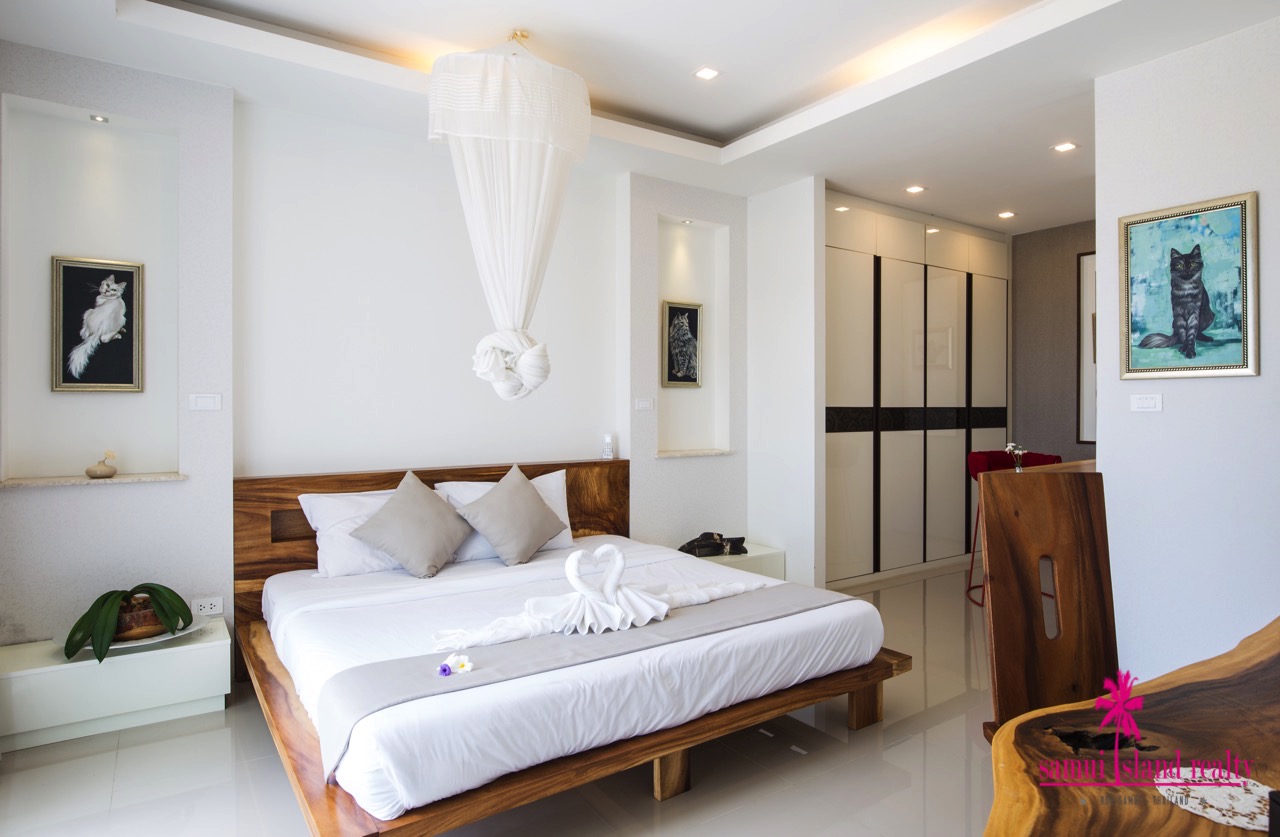 Modern Sea View Villa For Sale Plai Laem – image 13 Modern Sea View Villa For Sale Plai Laem – Residential All in Koh Samui (photo 13)