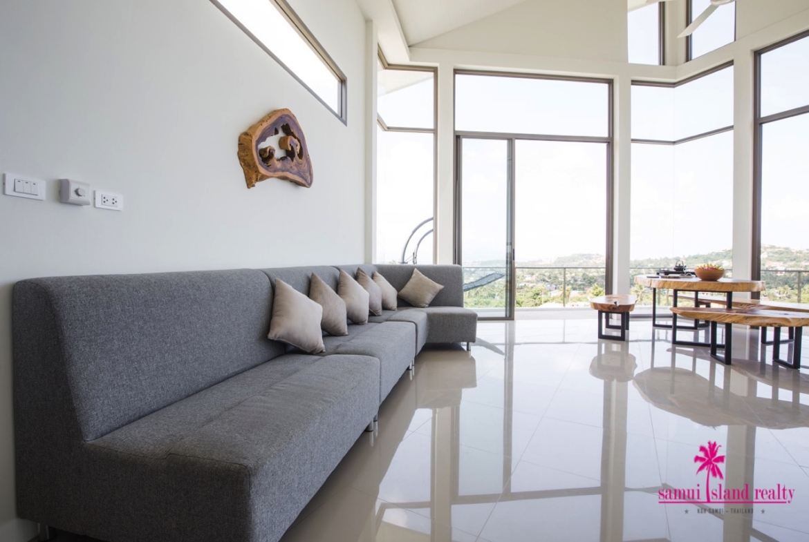 Modern Sea View Villa For Sale Plai Laem – Residential All in Koh Samui (photo 3)