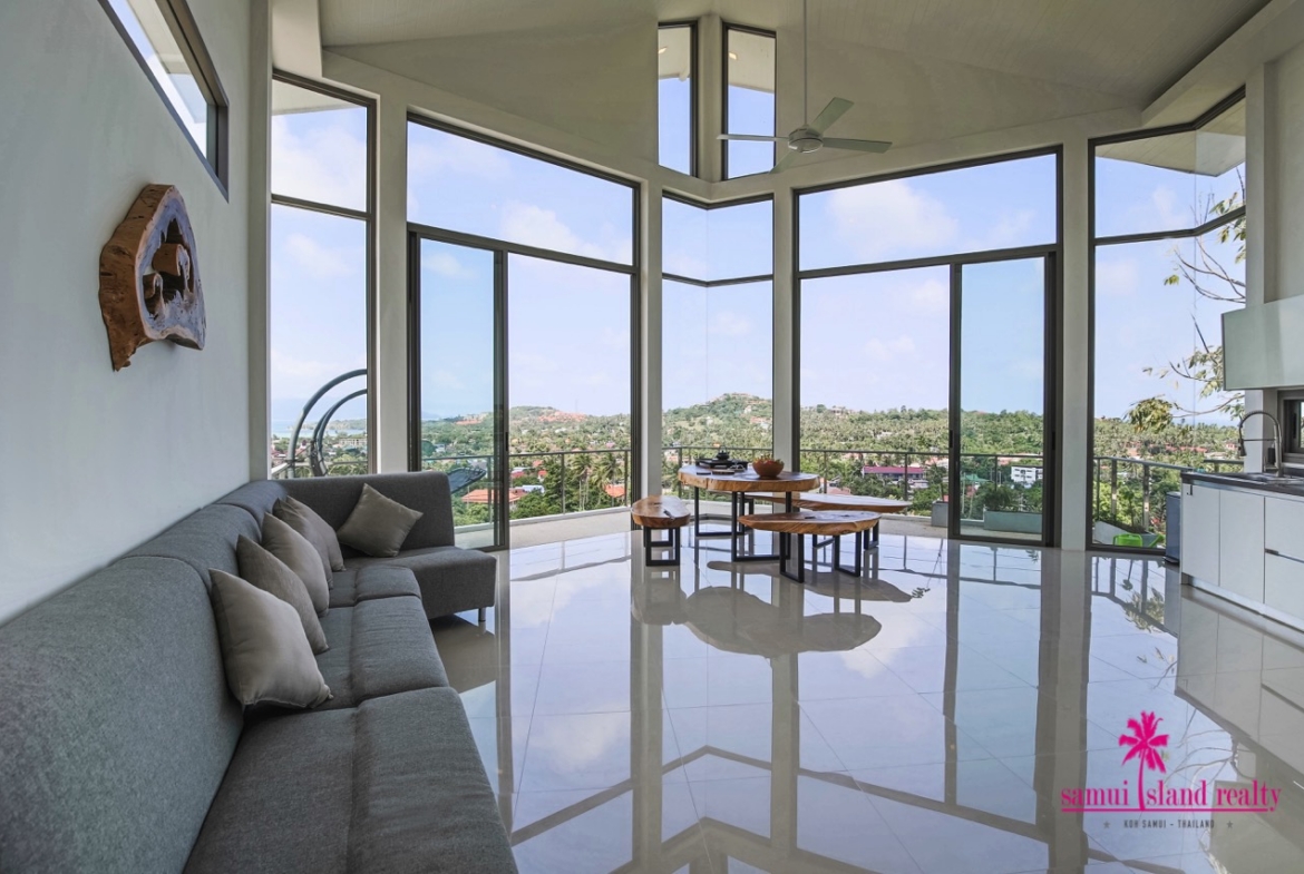 Modern Sea View Villa For Sale Plai Laem – Residential All in Koh Samui (photo 2)