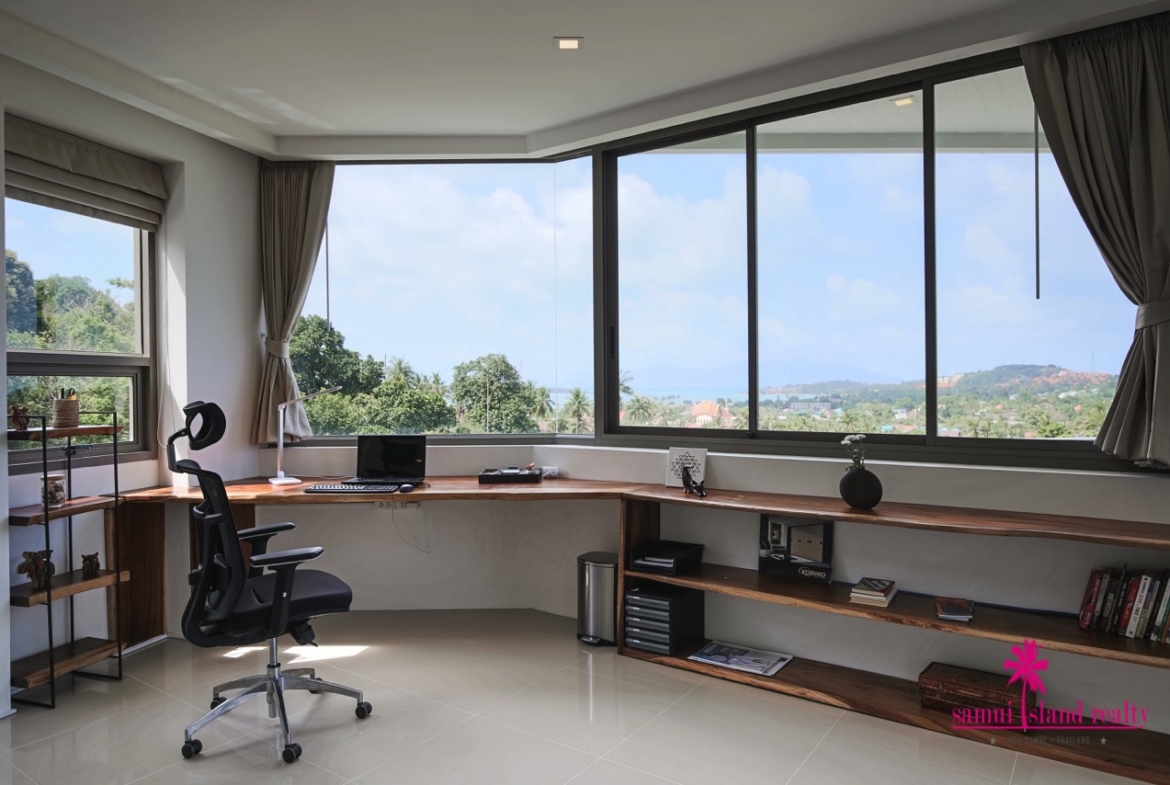 Modern Sea View Villa For Sale Plai Laem – Residential All in Koh Samui (photo 18)