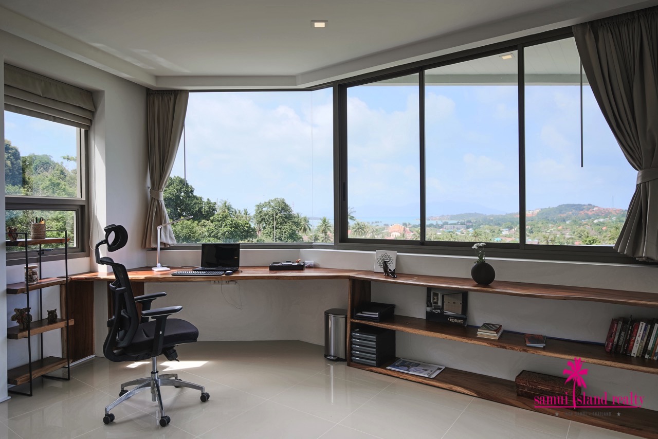 Modern Sea View Villa For Sale Plai Laem – image 18 Modern Sea View Villa For Sale Plai Laem – Residential All in Koh Samui (photo 18)