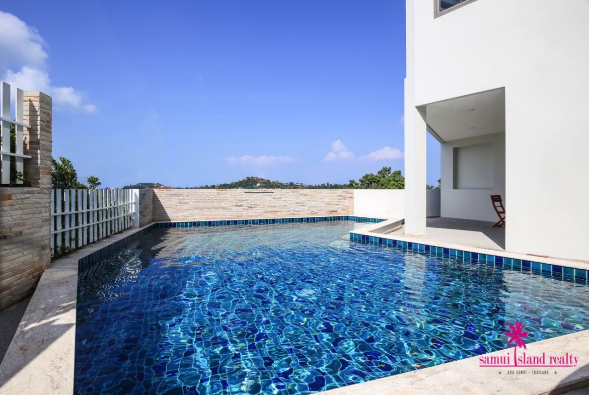 Modern Sea View Villa For Sale Plai Laem – Residential All in Koh Samui (photo 1)