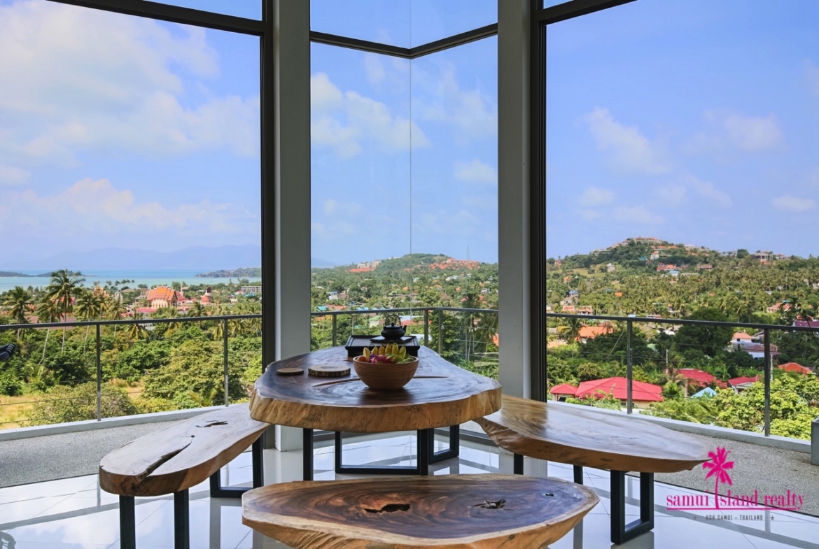 Modern Sea View Villa For Sale Plai Laem – Residential All in Koh Samui (photo 5)