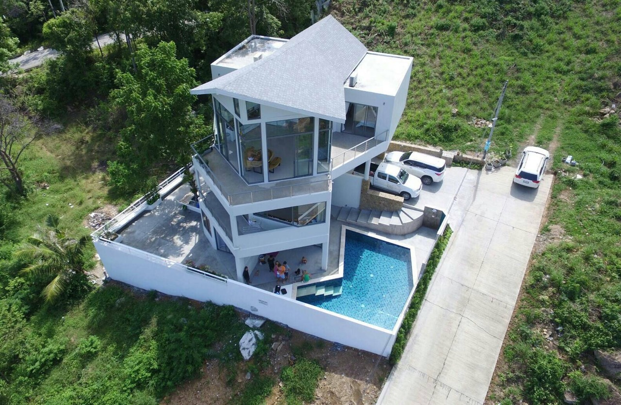 Modern Sea View Villa For Sale Plai Laem Modern Sea View Villa For Sale Plai Laem – Residential All in Koh Samui, Thailand