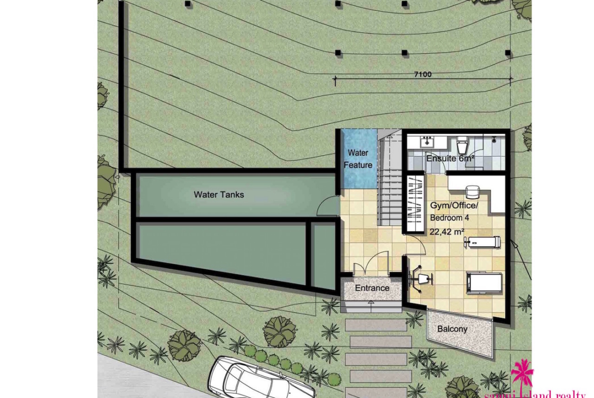 Amethyst Villa Ground Floor Plan