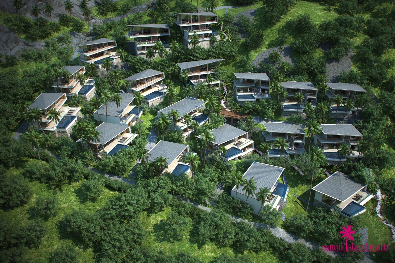 Samui Oasis Development Amethyst Villa Samui Oasis Development Site Plan