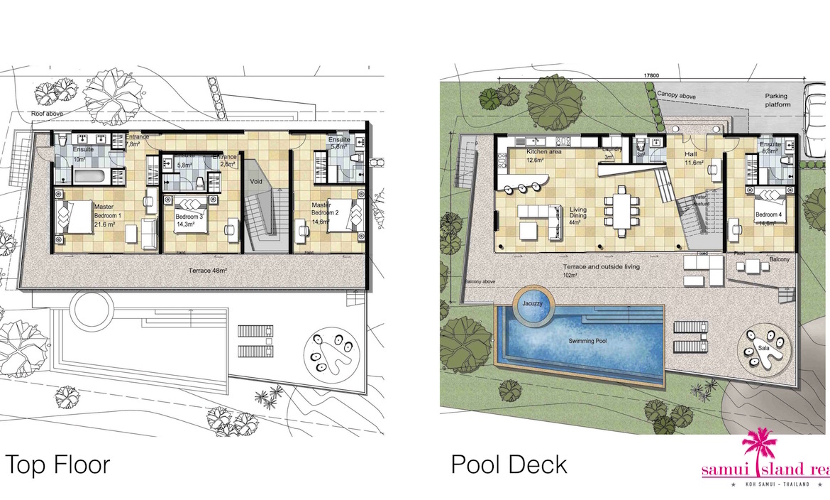 Crystal Villas Floor Plan