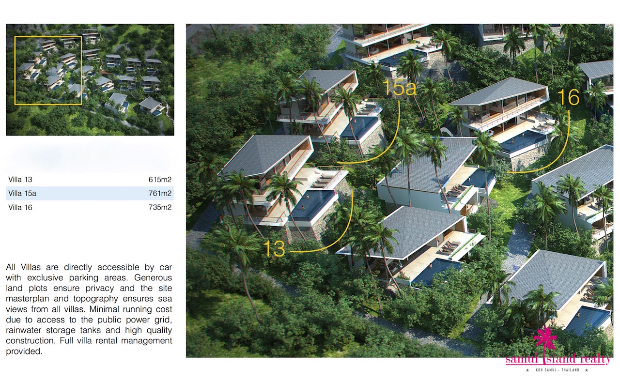 Samui Oasis Development Crystal Villas Samui Oasis Development Crystal Villas Location