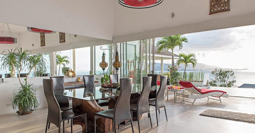 Sea View Samui Property For Sale Living Area