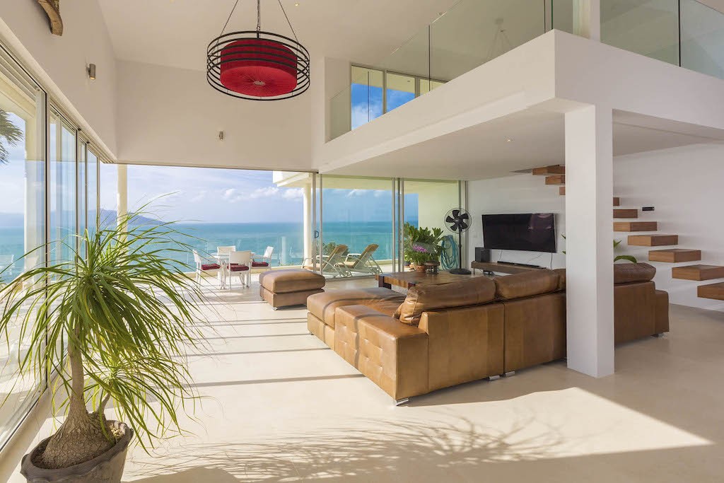 Sea View Samui Property For Sale Lounge View