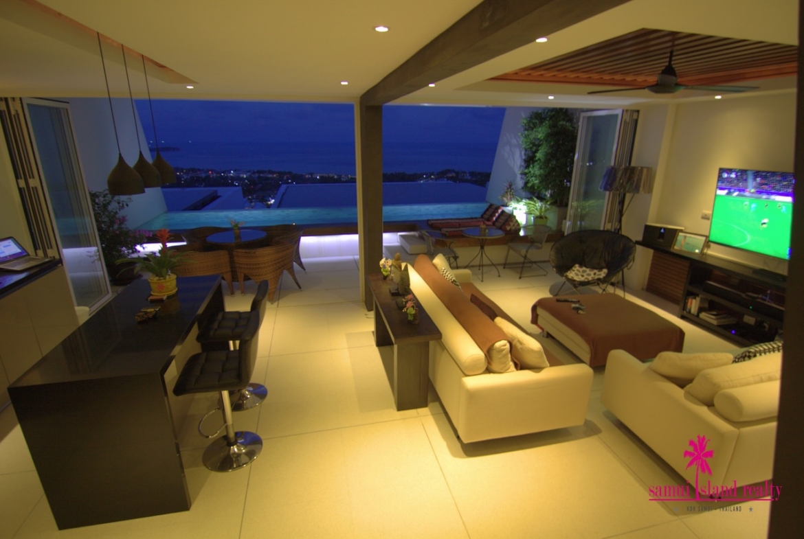 Stunning Sea View Villa For Sale Chaweng – Residential All in Koh Samui (photo 2)