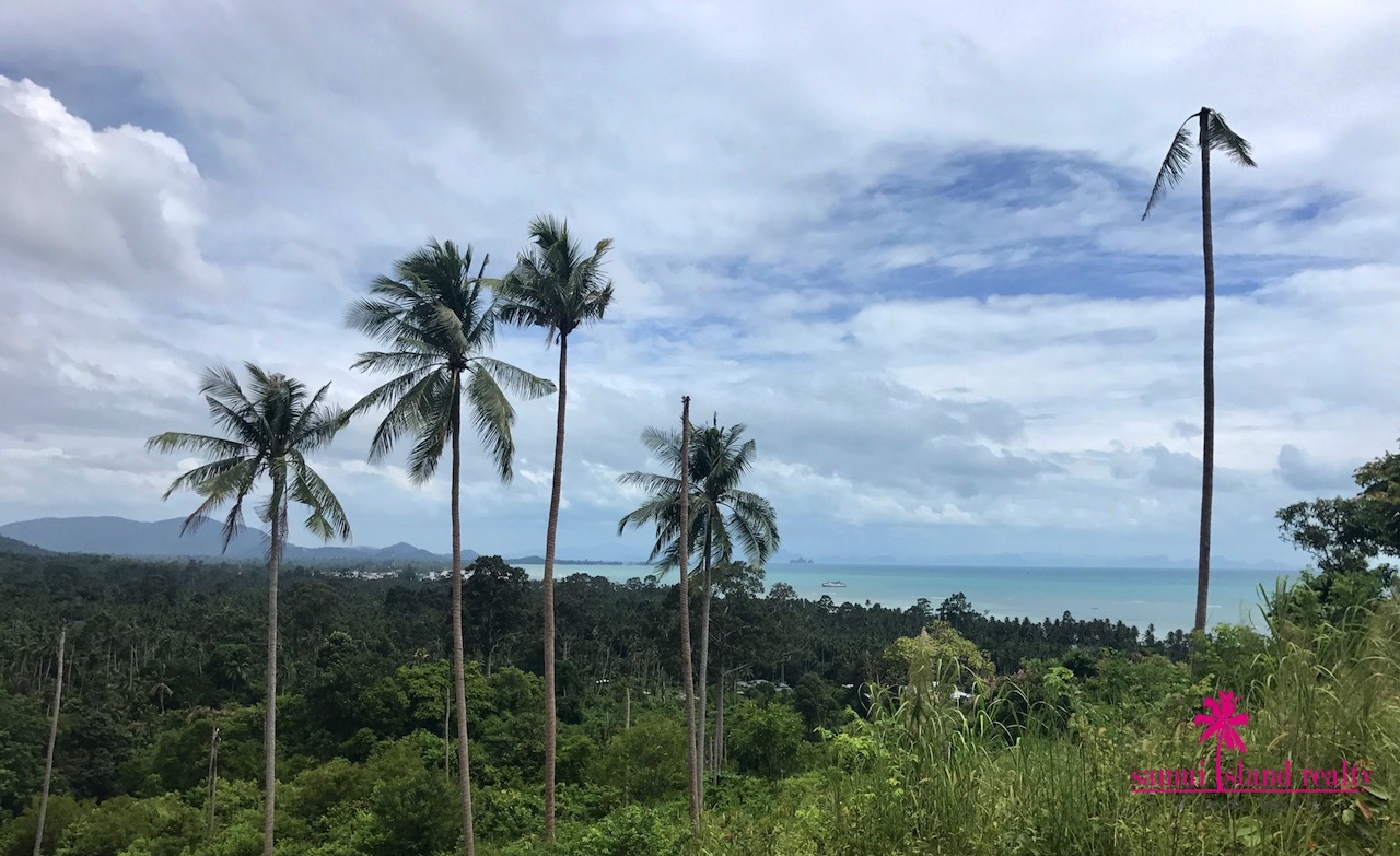 Sunset Sea View Plots For Sale Samui – Land in Koh Samui, Thailand