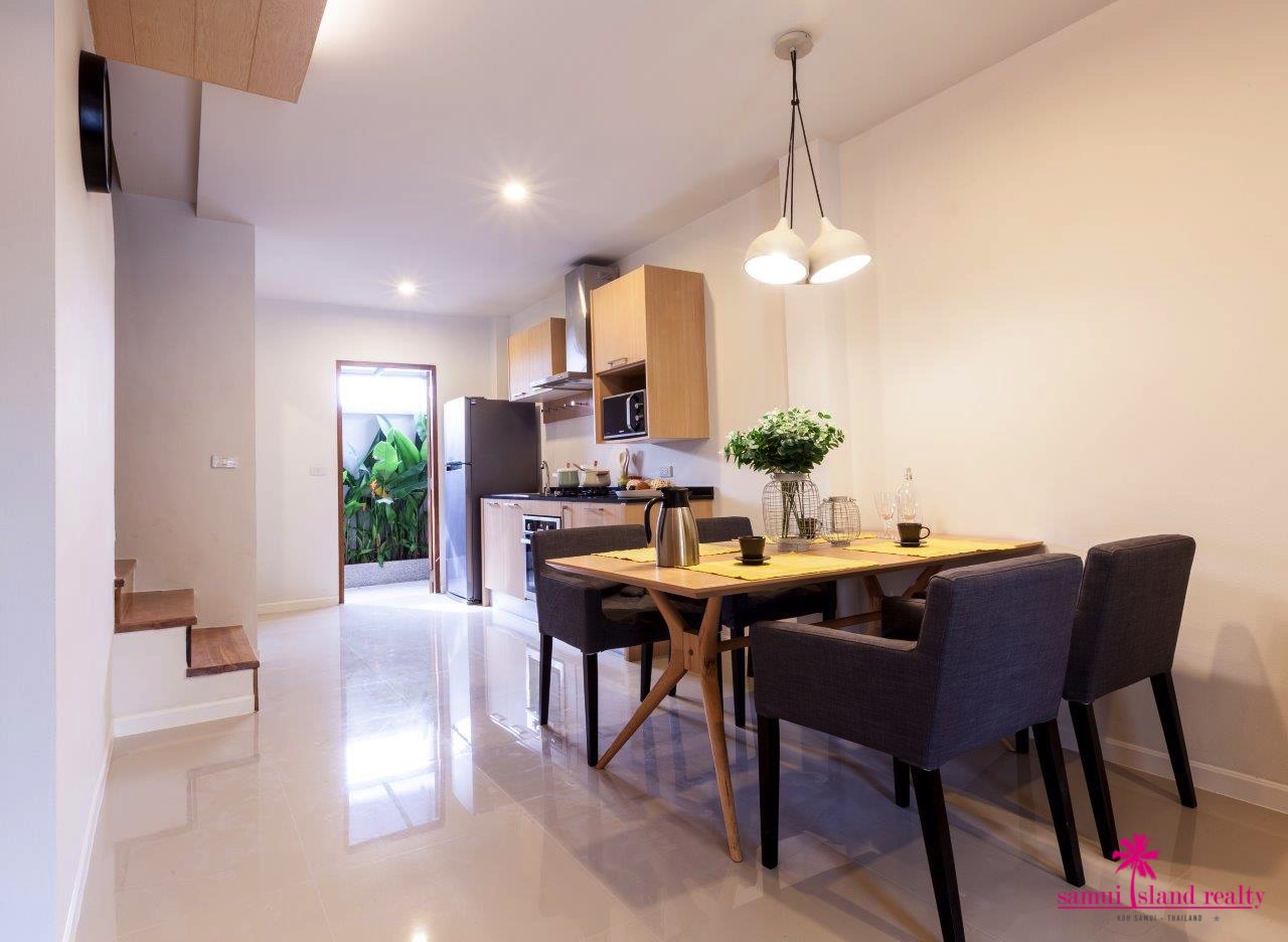 The Seasons Townhouses For Sale Samui The Seasons Samui Dining Area & Kitchen