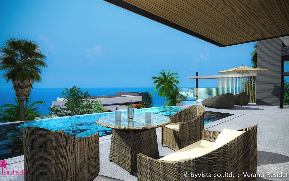 Verano Villa For Sale Koh Samui Balcony