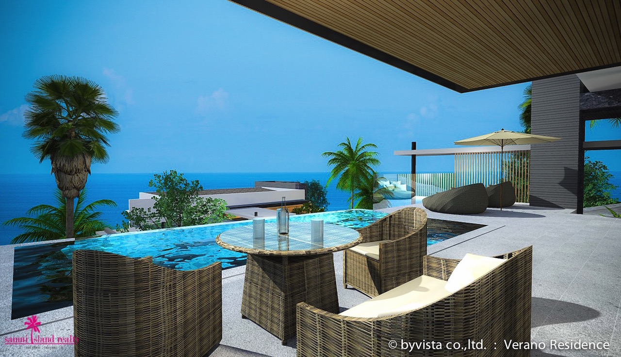 Verano Villa For Sale Koh Samui Balcony